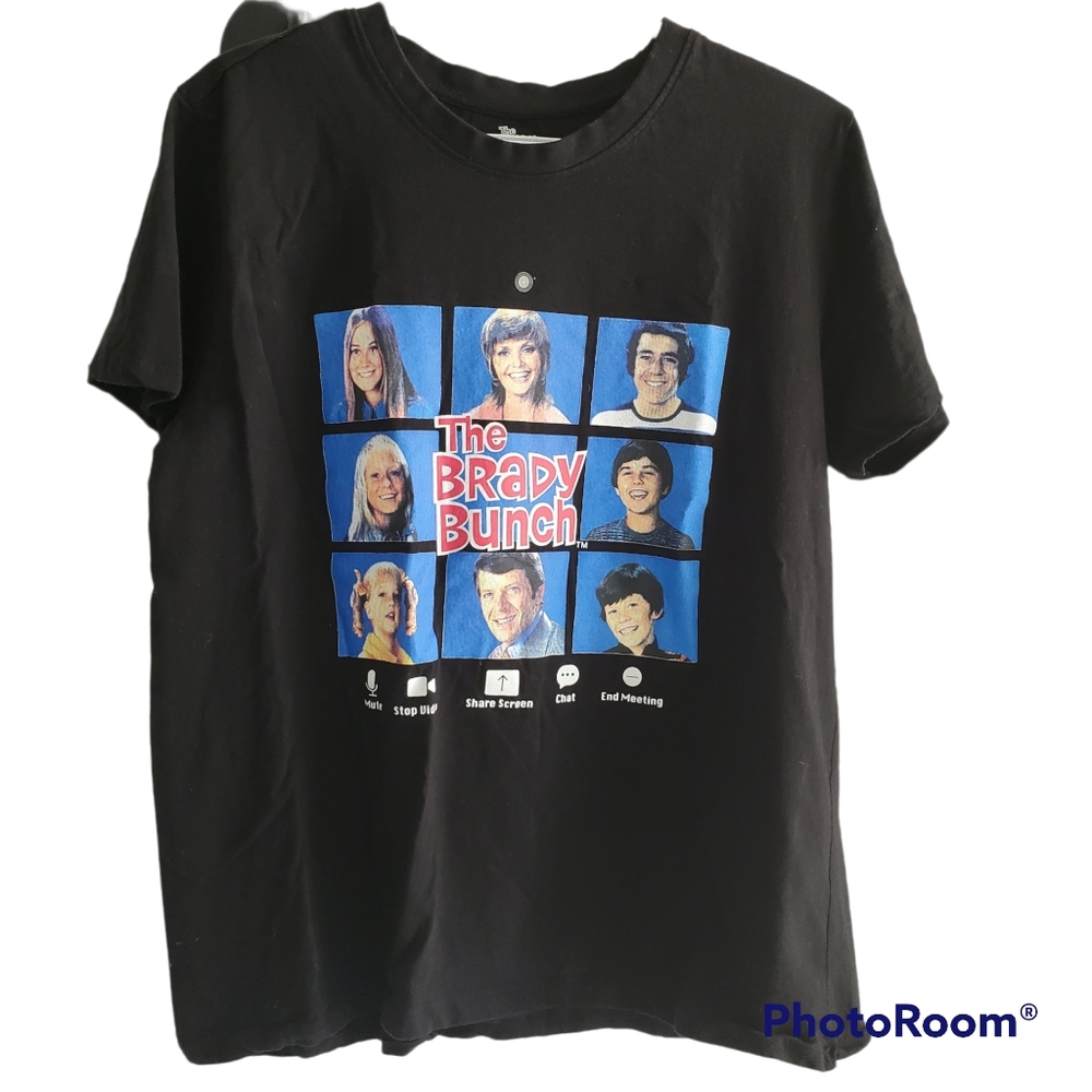 Brady Bunch Black Graffic Tshirt